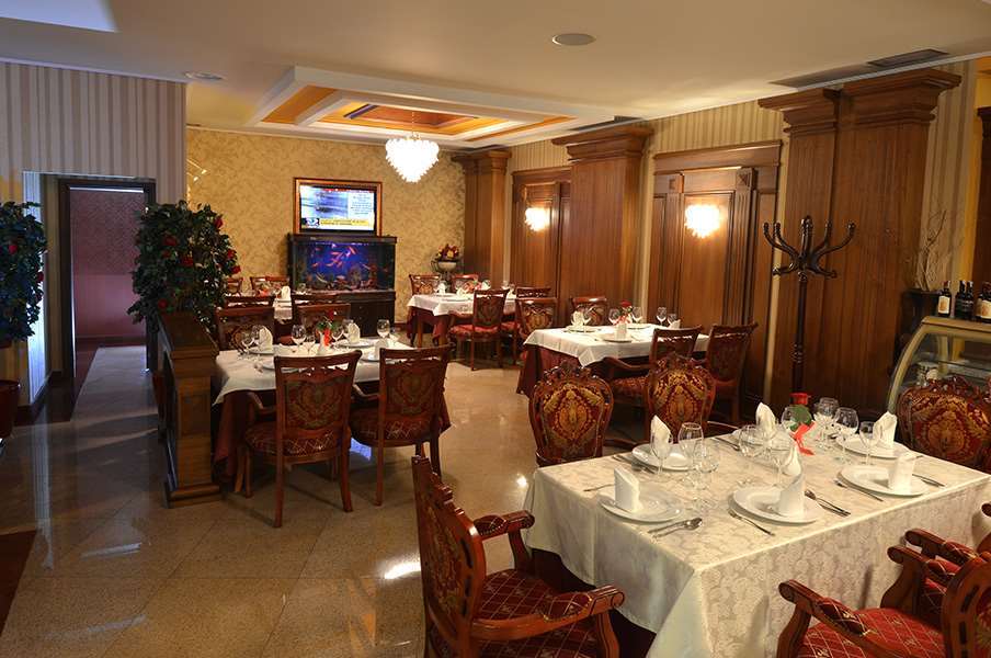 Hotel Austria Tirana Restaurang bild